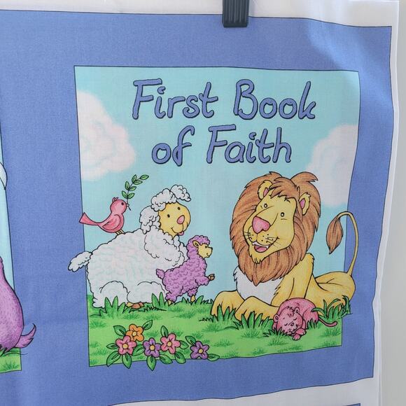 VIP First Book of Faith 100% cotton fabric by the yard 36x44 - Picture 3 of 8